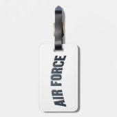 Étiquette À Bagage Air Force (USAF) (Dos Vertical)