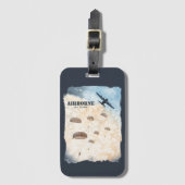 Étiquette À Bagage Airborne Les Parachutistes Les Plus Beaux Jump Per (Devant Vertical)