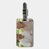 Étiquette À Bagage Ajouter une Personnaliser photo retraitée (Devant Vertical)
