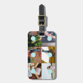 Étiquette À Bagage Ajouter votre propre étiquette de bagage personnal (Devant Vertical)