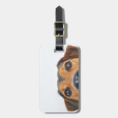 Étiquette À Bagage Ajouter votre propre étiquette de bagages photo de (Devant Vertical)