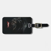 Étiquette À Bagage Ajouter votre propre voyage photo de chien| carlin (Devant horizontal)