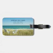 Étiquette À Bagage Ajoutez vos chaises nommées de | Adirondack dans (Dos horizontal)