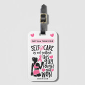 Étiquette À Bagage Ajoutez votre nom (Devant Vertical)