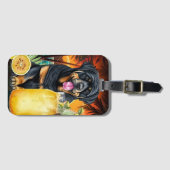 Étiquette À Bagage Ajoutez votre nom (Devant Horizontal)