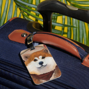 ÉTIQUETTE À BAGAGE AKITA