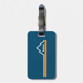 Étiquette À Bagage Alamosa, Colorado (Dos Vertical)