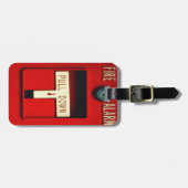 Étiquette À Bagage Alarme d'incendie (Devant horizontal)