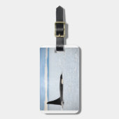 Étiquette À Bagage Alaska - Orca (Devant Vertical)