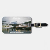 Étiquette À Bagage Alaska, une croisière comme nul autre ! (Devant horizontal)