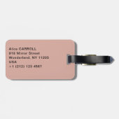 Étiquette À Bagage Albert Edelfeel - Les bons amis (Dos horizontal)