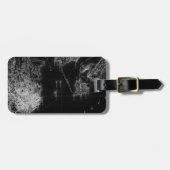 Étiquette À Bagage Alcatraz vintage carte bagage tag (Devant horizontal)