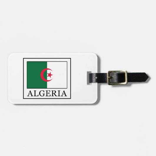 Étiquette À Bagage Algérie (Devant horizontal)