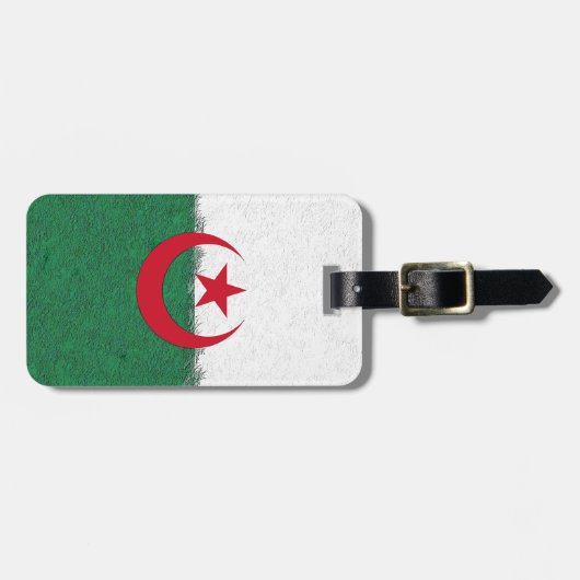Étiquette À Bagage Algérie (Devant horizontal)