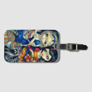 Étiquette À Bagage "Alice et Blanche-Neige"