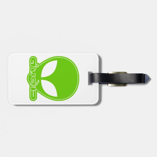 Étiquette À Bagage Alien [Étranger] Tang Dao ► Script en thaï (Dos horizontal)