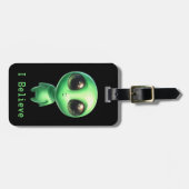 Étiquette À Bagage Alien - Je crois (Devant horizontal)