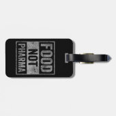 Étiquette À Bagage Alimentation non pharmaceutique Alimentation biolo (Dos horizontal)