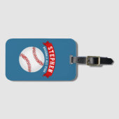 Étiquette À Bagage All-Star de baseball (Devant Horizontal)