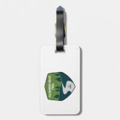 Étiquette À Bagage Allegheny River Trail (Dos Vertical)