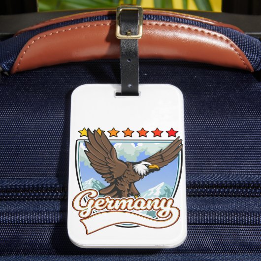 Étiquette À Bagage Allemagne (Insitu Rectoal 2)