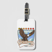 Étiquette À Bagage Allemagne (Devant Vertical)