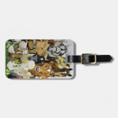 Étiquette À Bagage Allergies animales (Devant horizontal)