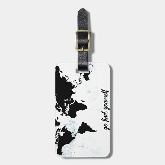 Étiquette À Bagage Allez se trouvent (Devant Vertical)