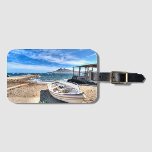 Étiquette À Bagage Almería, La Isleta Del Moro | mars Mediterráneo (Devant Horizontal)