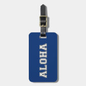 Étiquette À Bagage Aloha (Devant Vertical)