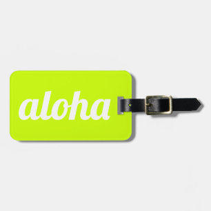 Étiquette À Bagage Aloha !