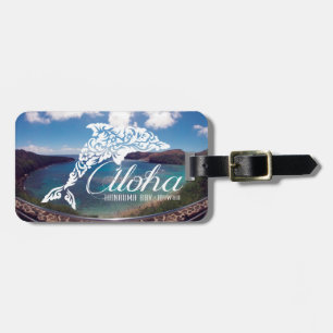 Étiquette À Bagage Aloha dauphin d'Hawaï de baie de Hanauma