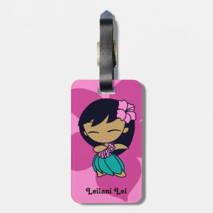 Étiquette À Bagage Aloha étiquettes de bagage de ketmie de fille de