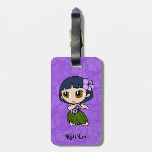 Étiquette À Bagage Aloha étiquettes de bagage de ketmie de fille de