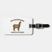 Étiquette À Bagage Alpaca Mes Sacs (Devant horizontal)