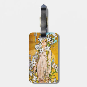 Étiquette À Bagage Alphonse Mucha