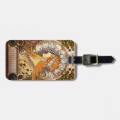 Étiquette À Bagage Alphonse Mucha Zodiac (Devant horizontal)