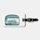 Étiquette À Bagage Alum Creek Lake Ohio Deer (Devant horizontal)