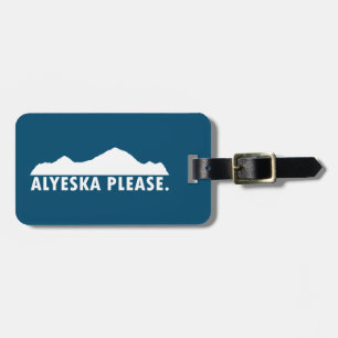Étiquette À Bagage Alyeska S'Il Vous Plaka