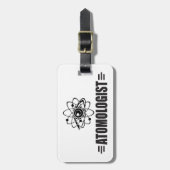 Étiquette À Bagage Amant Atom (Devant Vertical)