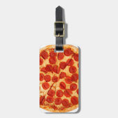 Étiquette À Bagage amant classique de pizza (Devant Vertical)