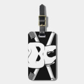 Étiquette À Bagage Amarillo officiel Dentites (Devant Vertical)