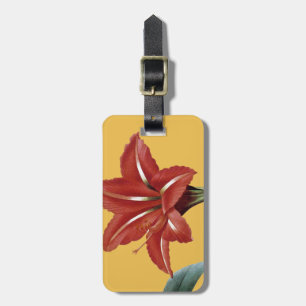 Étiquette À Bagage Amaryllis barrée
