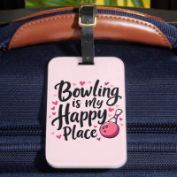Amateur de Bowling Design Rétro Mignon Sportif