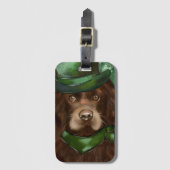 Étiquette À Bagage American Cocker Spaniel  (Devant Vertical)