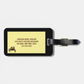 Étiquette À Bagage American Toad (Dos horizontal)