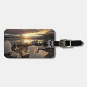 Étiquette À Bagage Amérique du Nord, États-Unis, Alaska, Ice Bay, pay