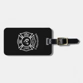 Étiquette À Bagage Amies de sapeurs-pompiers (Devant horizontal)