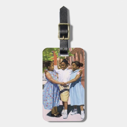 Étiquette À Bagage Amis 2001 (Devant Vertical)