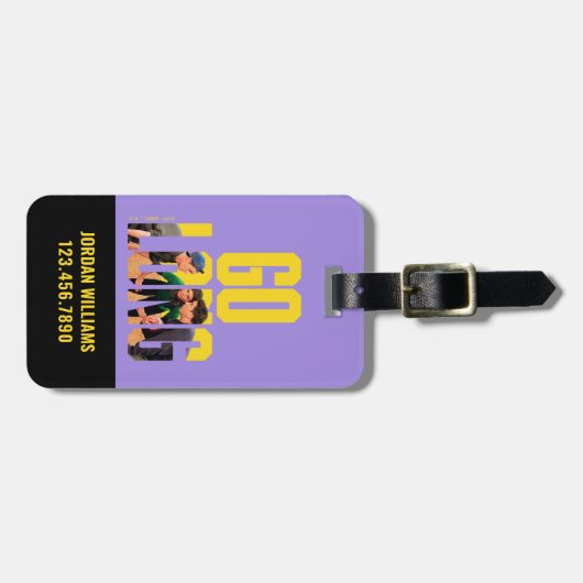 Étiquette À Bagage AMIS™ | Aller long devis (Devant horizontal)